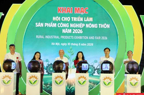 Hội chợ Triển lãm sản phẩm công nghiệp nông thôn 2026: Kết nối giá trị, mở rộng thị trường