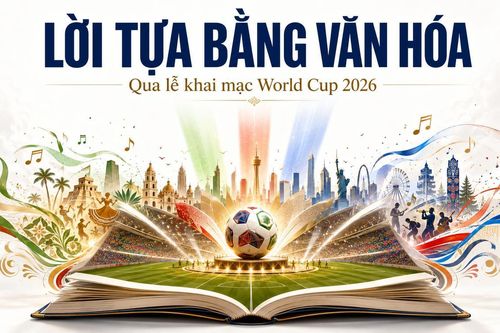 Lời tựa bằng văn hóa qua lễ khai mạc World Cup 2026