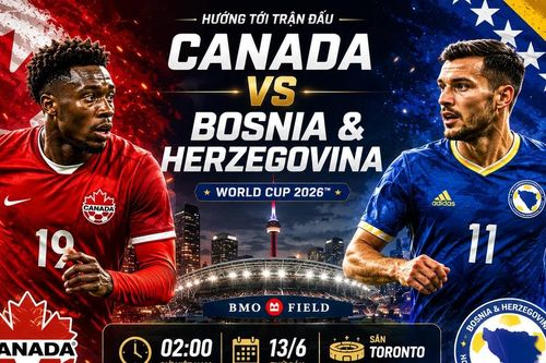 World Cup ngày 13/6: Canada tìm chiến thắng đầu tiên, Mỹ dễ bị chia điểm