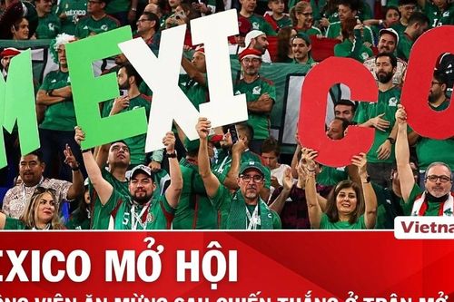 Mexico 'mở hội' ngày khai mạc World Cup, CĐV Nam Phi lạc quan sau thất bại đầu tiên