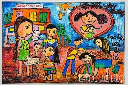 Phú Thọ lần đầu có 2 học sinh đạt giải toàn quốc Cuộc thi 'Sáng kiến bảo đảm trật tự trường học về phòng, chống bạo lực học đường'