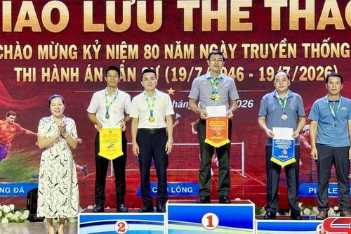 Giải thể thao chào mừng 80 năm Ngày truyền thống Thi hành án dân sự