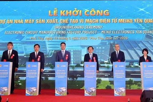 Việt Nam đón nhà máy sản xuất, chế tạo vi mạch điện tử 500 triệu USD từ 'đại bàng' Nhật Bản