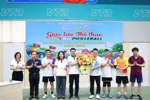 Giao lưu thể thao giữa Sở Y tế và đơn vị Báo và Phát thanh, Truyền hình Lạng Sơn