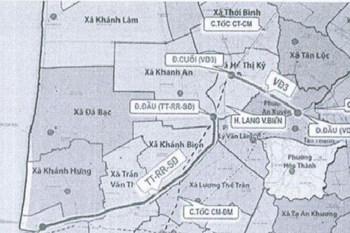 Cà Mau đầu tư gần 3.000 tỷ đồng xây đường 50km nối Quản Lộ Phụng Hiệp đến cửa Sông Đốc