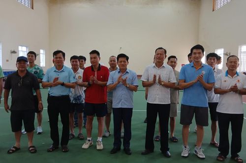 Khai mạc giải Quần vợt tranh cúp 'Bông lúa vàng' tỉnh Quảng Trị lần thứ XI