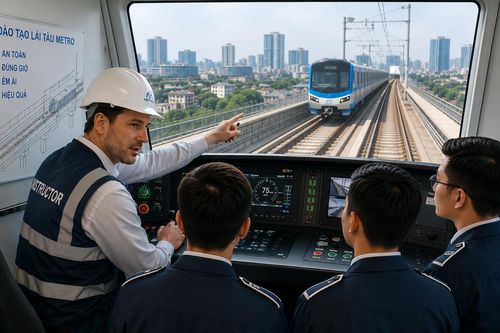 Đến 2030, đường sắt đô thị cần thêm 5.000 nhân lực vận hành, bảo trì