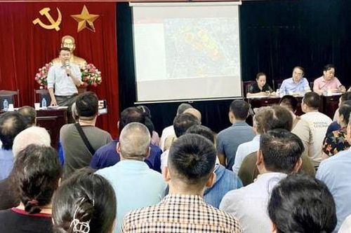 Xã Đại Thanh thông báo chủ trương thực hiện dự án trục không gian Quốc lộ 1A
