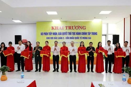 Quảng Ninh triển khai tiếp nhận, giải quyết thủ tục hành chính tập trung tại khu vực Bắc Luân II