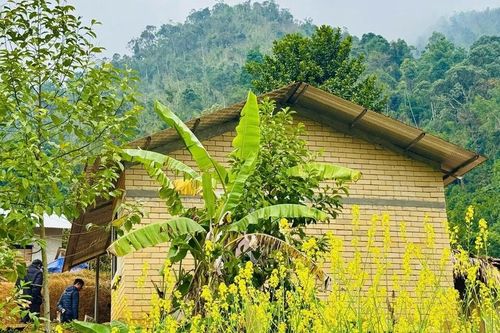 Gạch đất không nung, lời giải xanh cho bài toán nhà ở vùng cao