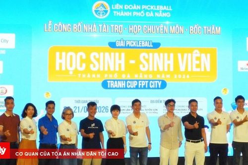 331 vận động viên tranh tài tại Giải Pickleball học sinh - sinh viên TP. Đà Nẵng 2026