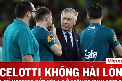 HLV Ancelotti: 'Brazil không thể vô địch World Cup chỉ sau trận đấu mở màn'