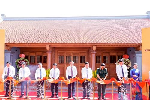 Nghệ An: Hoàn thành tôn tạo Di tích nhà thờ và mộ đồng chí Hồ Tùng Mậu
