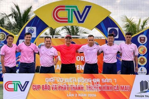 Khởi tranh giải bóng đá CTV CUP 2026