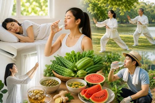 3 nguyên tắc dưỡng sinh giúp cơ thể khỏe mạnh trong mùa hè