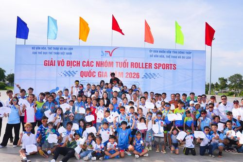 TP.HCM xếp nhất giải vô địch các nhóm tuổi Roller Sports QG 2026