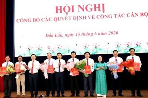 Điều động, bổ nhiệm nhiều lãnh đạo các Sở, ngành ở Đắk Lắk