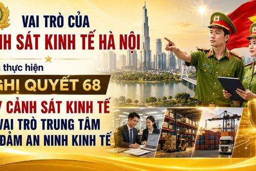 Vai trò của Cảnh sát Kinh tế Hà Nội trong thực hiện Nghị quyết 68 - Kỳ 2: Cảnh sát Kinh tế giữ vai trò trung tâm bảo đảm an ninh kinh tế