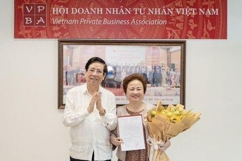 Bà Nguyễn Thị Nga đảm nhận Quyền Chủ tịch Hội Doanh nhân Tư nhân Việt Nam