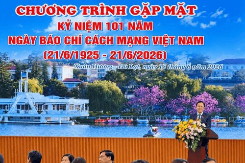 Các địa phương khu vực Đà Lạt gặp mặt, tri ân các cơ quan báo chí