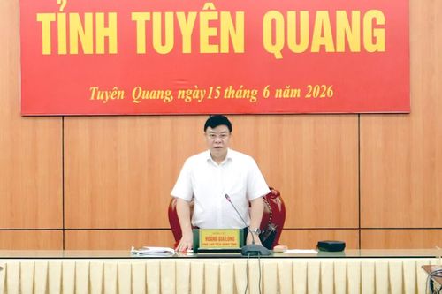 Phó Chủ tịch UBND tỉnh Hoàng Gia Long làm việc với Ban Quản lý dự án Đầu tư xây dựng công trình tỉnh