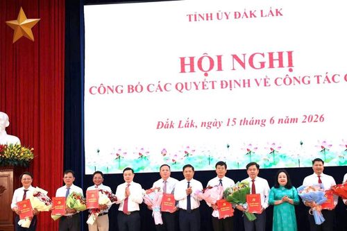 Đắk Lắk: Giám đốc Sở Xây dựng Cao Đình Huy được bổ nhiệm Giám đốc Sở Tài chính