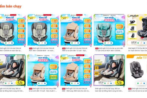 Thị trường ghế an toàn cho trẻ em trên ô tô: Doanh số tăng trưởng đột phá trong 5 tháng đầu năm 2026