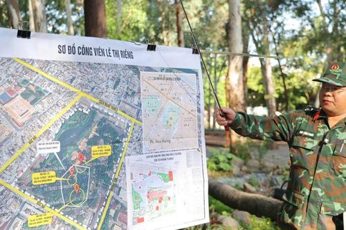 TP. Hồ Chí Minh: Dùng radar tìm dấu tích chiến sĩ hy sinh tại Công viên Lê Thị Riêng