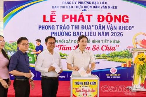 Thi đua dân vận khéo, chung tay xây dựng Quỹ 'Tấm lòng sẻ chia'