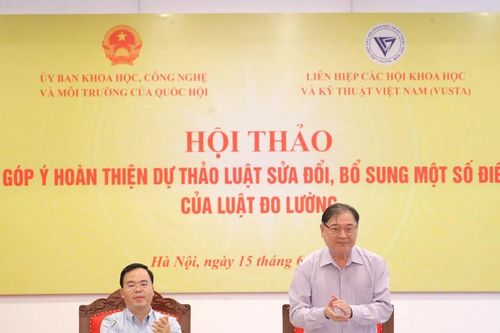 TSKH Phan Xuân Dũng: Sửa đổi Luật Đo lường đáp ứng phát triển giai đoạn mới