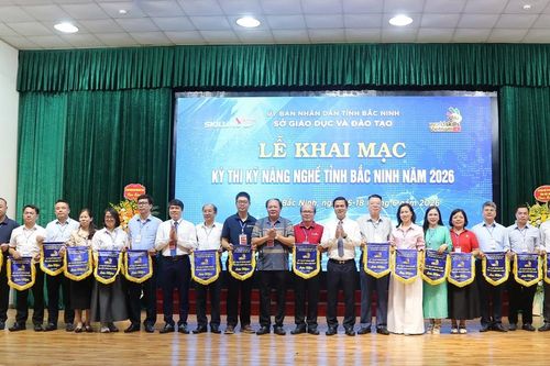 Khai mạc Kỳ thi kỹ năng nghề tỉnh Bắc Ninh năm 2026