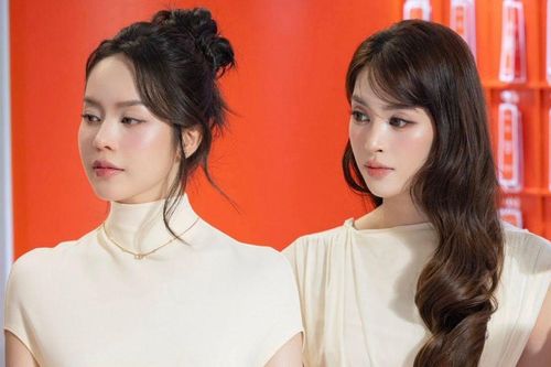 Tiểu Vy tự tin 'đọ sắc' với Thanh Thủy, visual hai nàng hậu bừng sáng cả khung hình