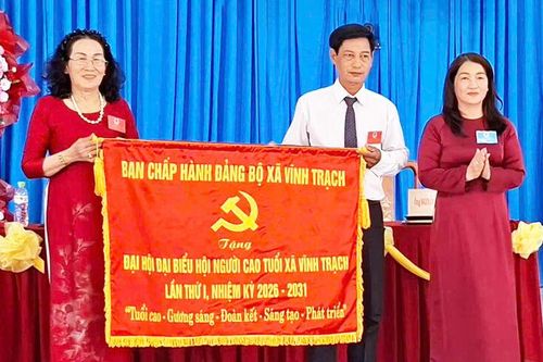 Đại hội đại biểu Hội Người cao tuổi xã Vĩnh Trạch lần thứ I, nhiệm kỳ 2026 - 2031