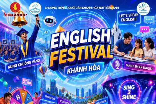 Livestream Ngày hội tiếng Anh tỉnh Khánh Hòa từ 16 giờ ngày 18-6