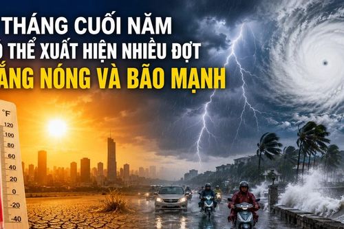 6 tháng cuối năm có thể xuất hiện nhiều đợt nắng nóng và bão mạnh