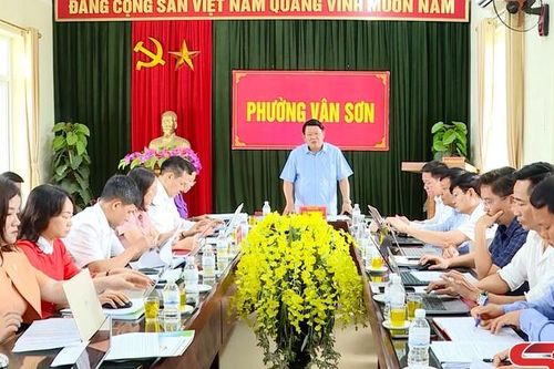 Đoàn Giám sát số 02 của Ban Thường vụ Tỉnh ủy giám sát tại phường Vân Sơn và xã Đoàn Kết