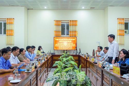 Ban Tuyên giáo và Dân vận Tỉnh ủy khảo sát, tháo gỡ khó khăn tại Xã Phan Ngọc Hiển