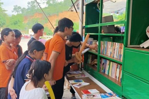 Lan tỏa văn hóa đọc trong học sinh vùng cao