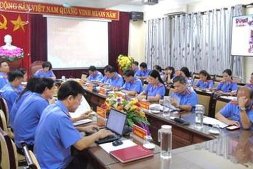 Tổ chức Hội nghị giao ban trực tuyến 2 cấp công tác tháng 6