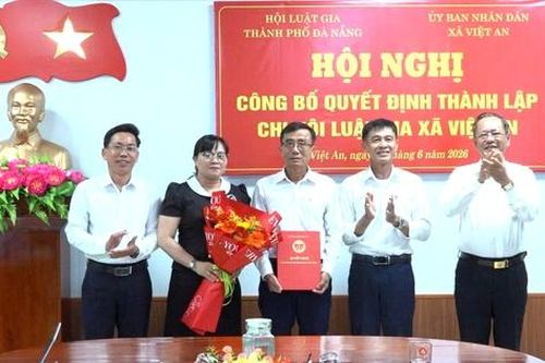 Đà Nẵng: Xã Việt An thành lập Chi hội Luật gia
