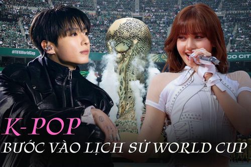 Lisa, Jungkook và thế hệ thần tượng đưa K-pop bước vào lịch sử World Cup
