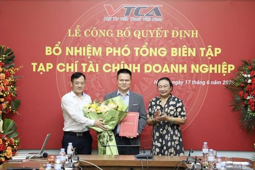 Ông Từ Đào Nguyên làm Phó tổng biên tập Tạp chí Tài chính Doanh nghiệp