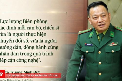 Từ tuyên truyền đến chuyển đổi số: Dấu ấn kép của người lính quân hàm xanh Lai Châu