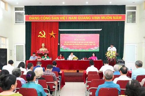 Phường Thanh Xuân lắng nghe cử tri, tháo gỡ các vấn đề dân sinh