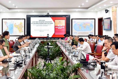 Hội nghị tập huấn, quán triệt Luật Bảo vệ bí mật nhà nước