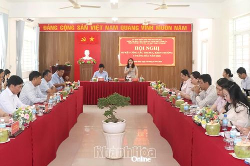 Khối thi đua các cơ quan tham mưu Tỉnh ủy, trực thuộc Tỉnh ủy và MTTQ sơ kết công tác thi đua khen thưởng 6 tháng đầu năm