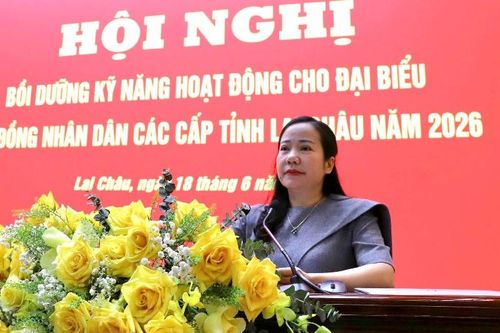 Hội nghị bồi dưỡng kỹ năng hoạt động cho đại biểu HĐND các cấp năm 2026
