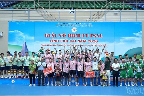 Câu lạc bộ Nha khoa Tùng Anh lần thứ 2 liên tiếp vô địch Giải Futsal tỉnh Lào Cai
