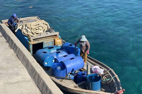 Lý Sơn 'khát' nước ngọt, đe dọa sinh kế của người dân