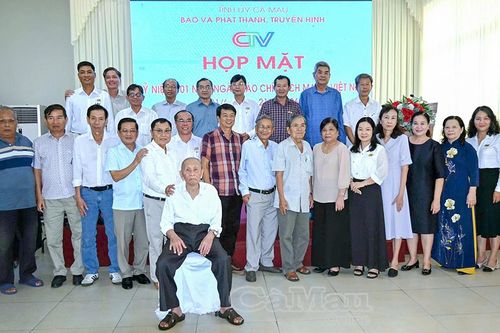 Họp mặt tri ân các thế hệ người làm báo tỉnh Cà Mau